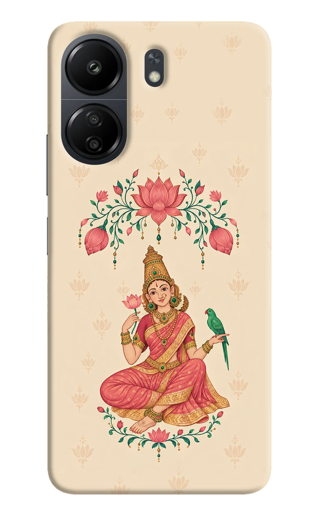 Goddess Lakshmi Poco C65 Back Cover