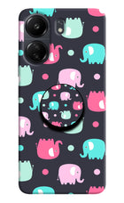 Baby Elephants Poco C65 Pop Case by Casekaro
