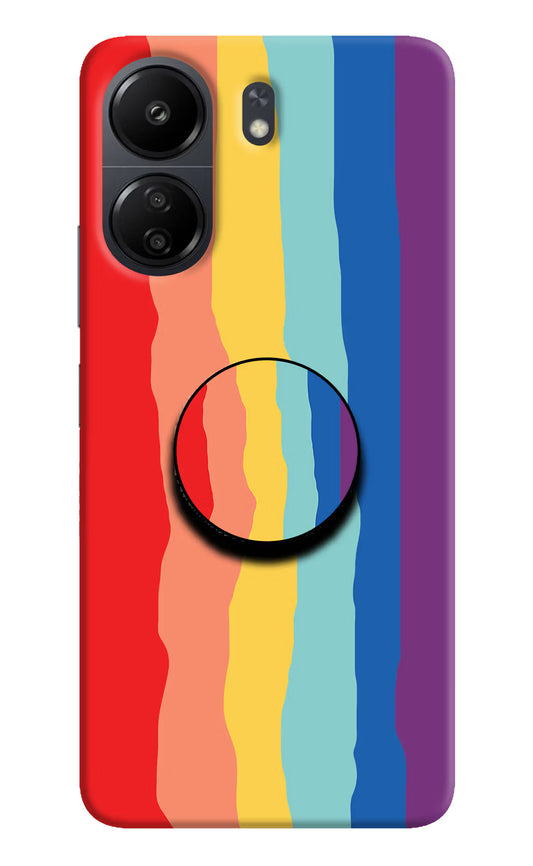Rainbow Poco C65 Pop Case by Casekaro