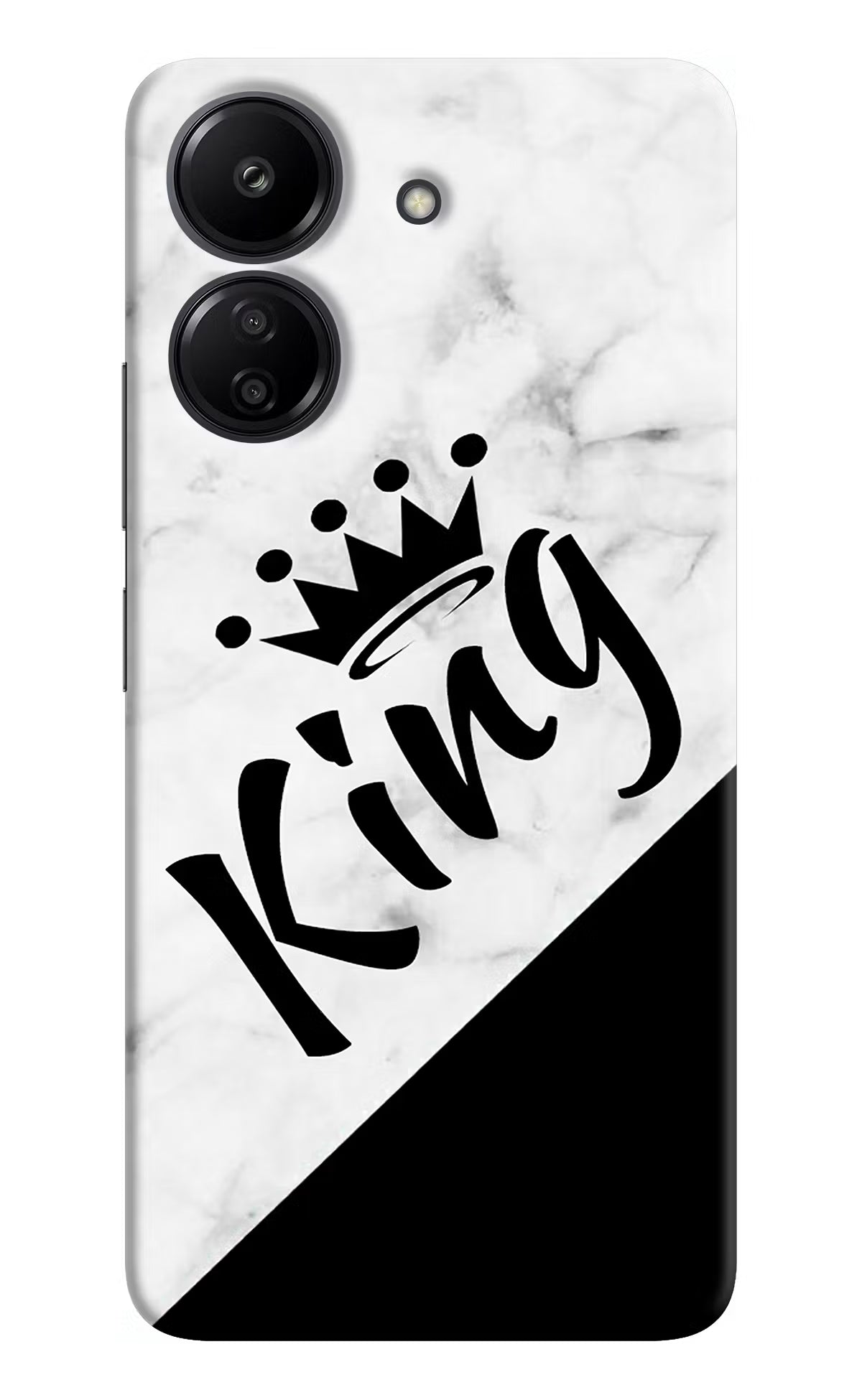 King Redmi 13C 4G Hard Case Back Cover by Casekaro