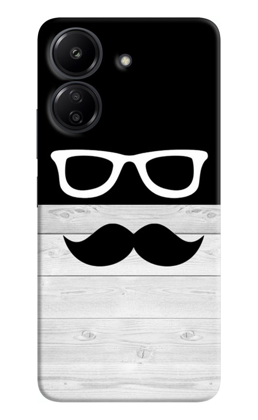 Mustache Redmi 13C 4G Back Cover