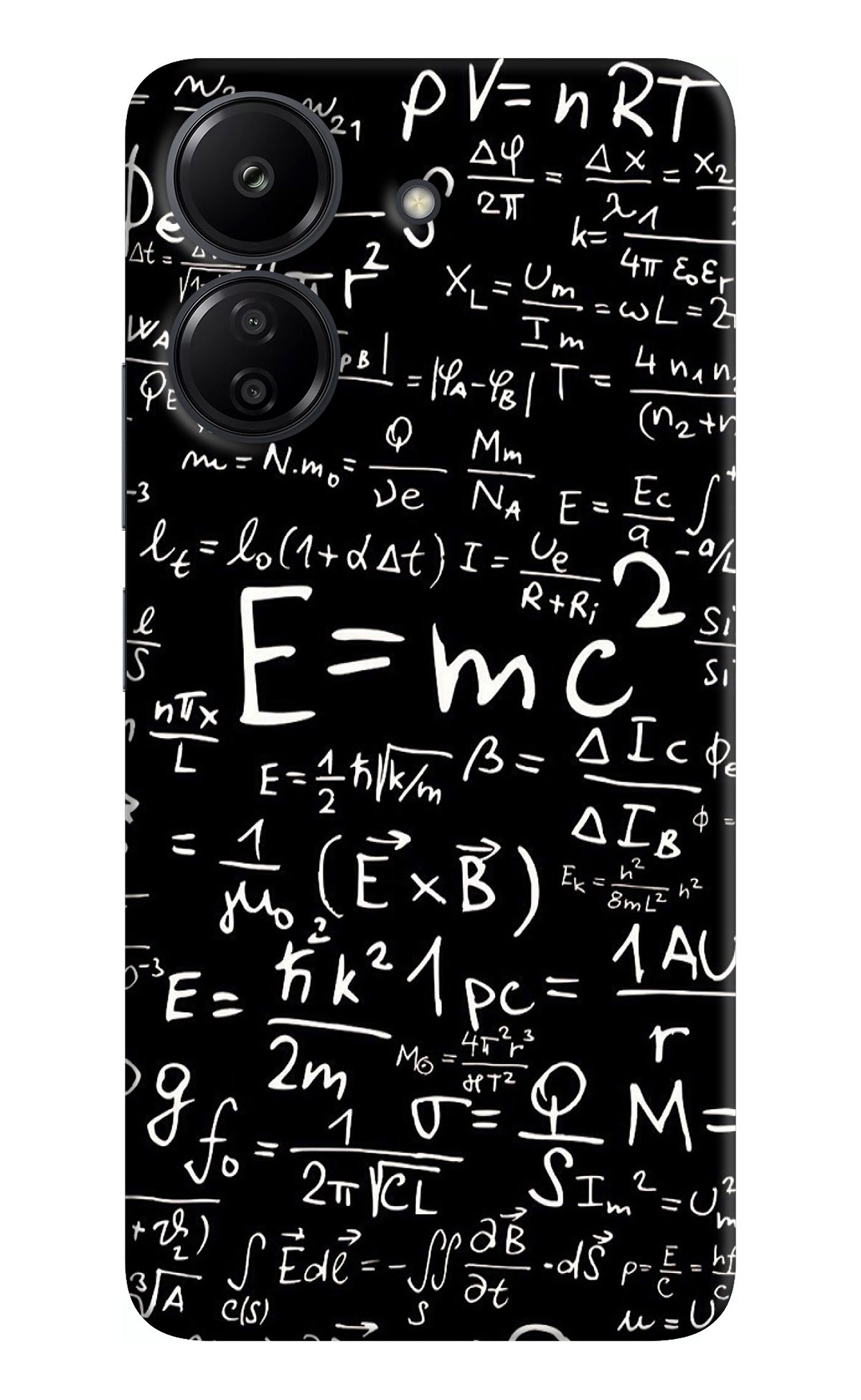 Physics Formula Redmi 13C 4G Back Cover