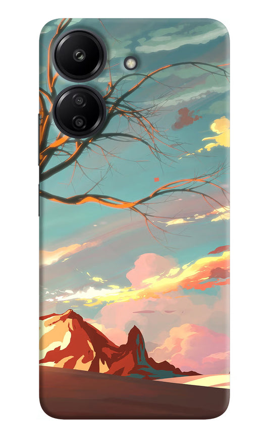 Scenery Redmi 13C 4G Hard Case Back Cover by Casekaro
