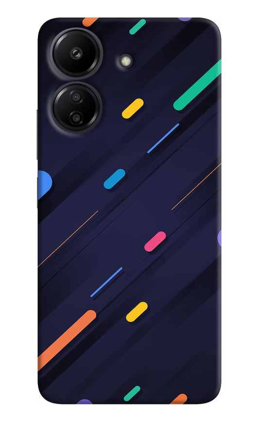Abstract Design Redmi 13C 4G Hard Case Back Cover by Casekaro