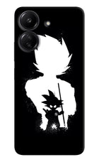 Goku Shadow Redmi 13C 4G Hard Case Back Cover by Casekaro