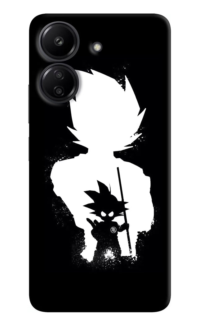 Goku Shadow Redmi 13C 4G Hard Case Back Cover by Casekaro