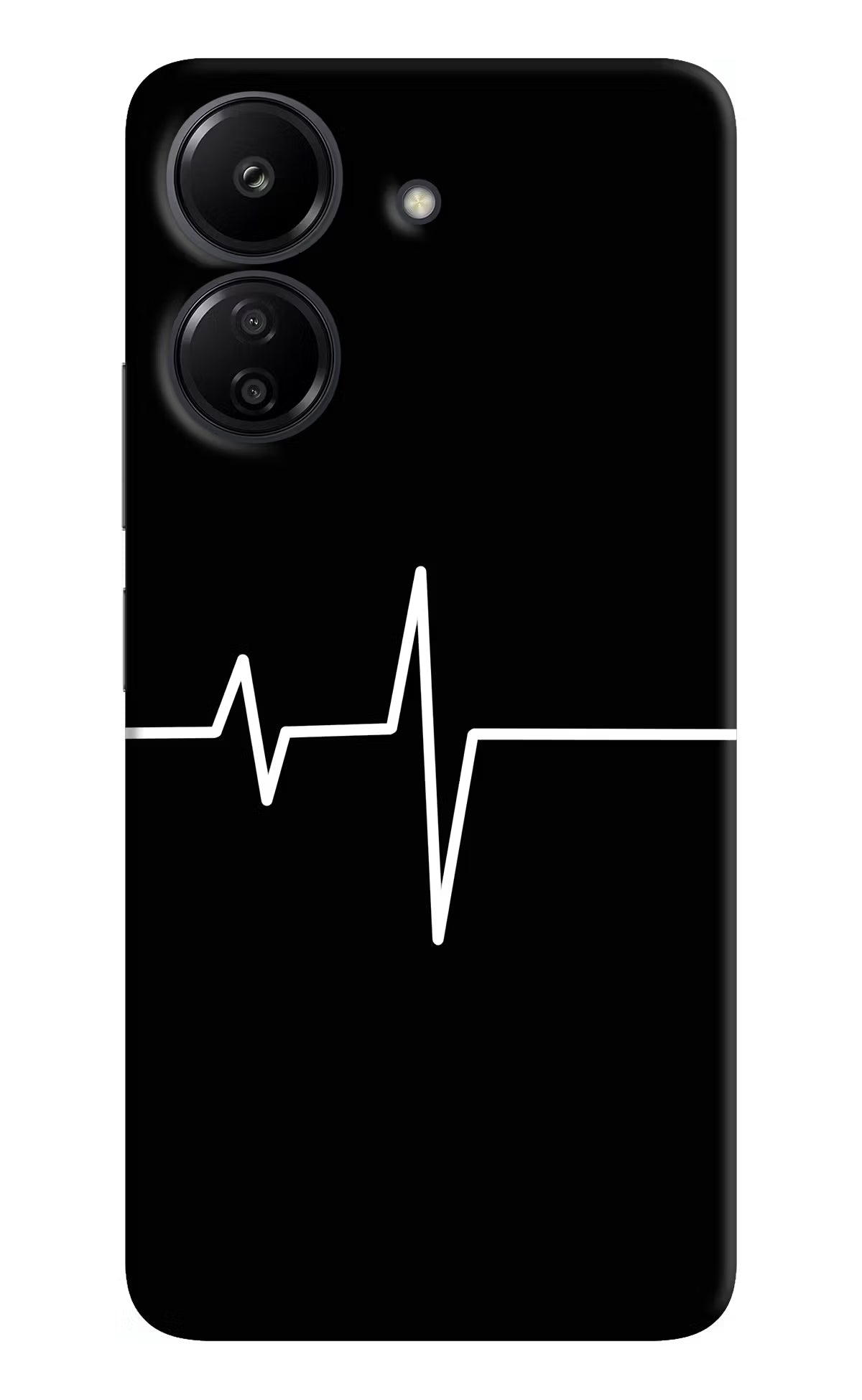 Heart Beats Redmi 13C 4G Hard Case Back Cover by Casekaro