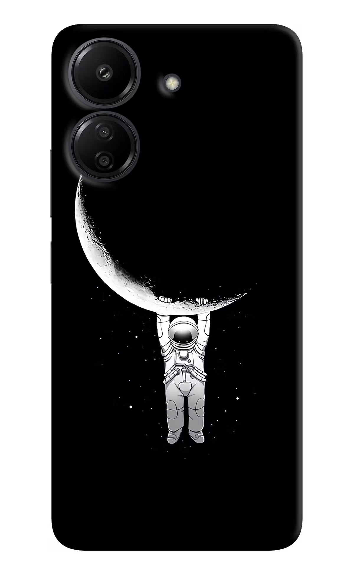 Moon Space Redmi 13C 4G Hard Case Back Cover by Casekaro