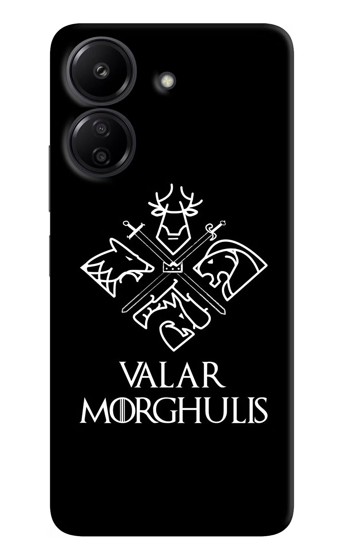 Valar Morghulis | Game Of Thrones Redmi 13C 4G Hard Case Back Cover by Casekaro