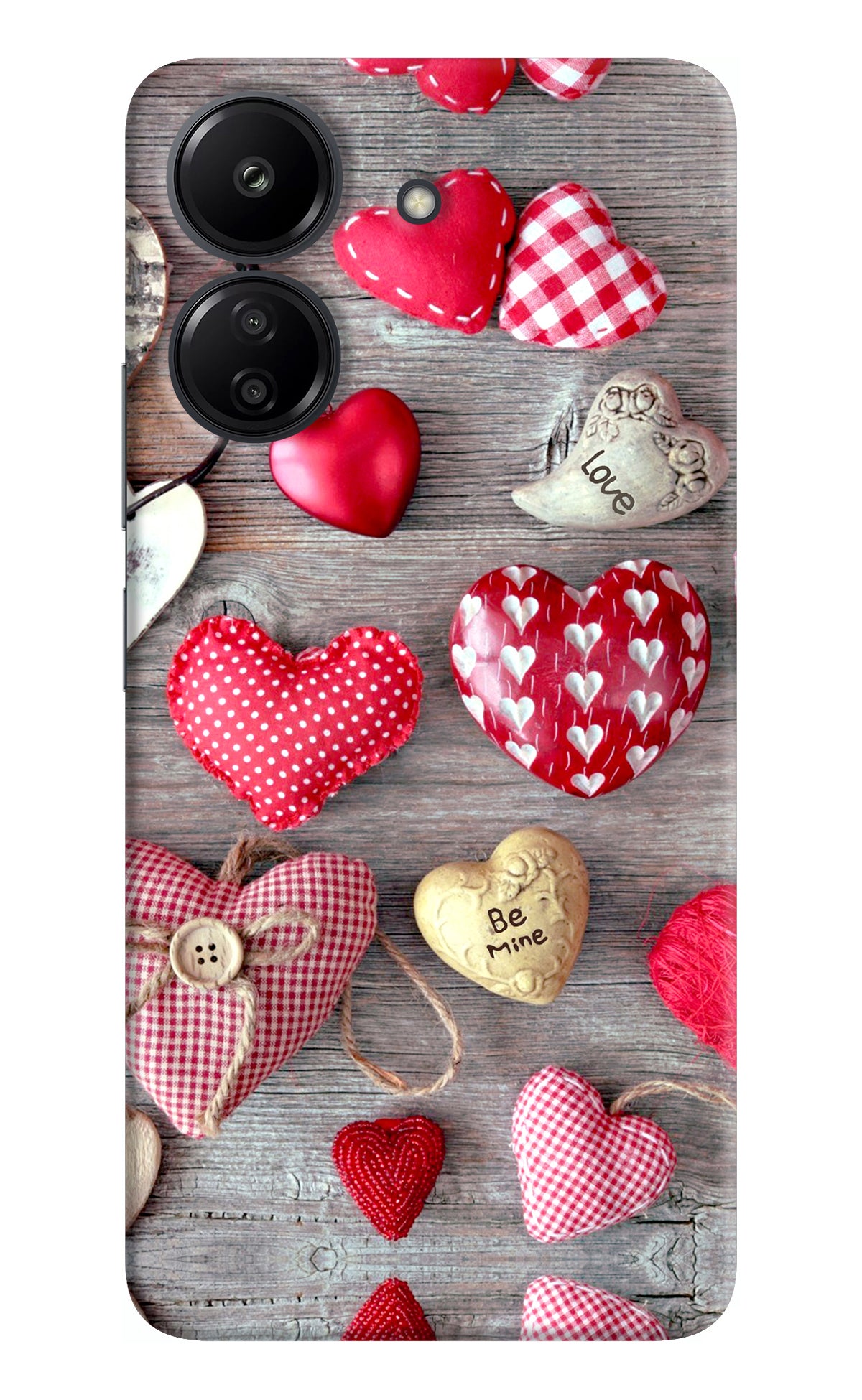 Love Wallpaper Redmi 13C 4G Back Cover