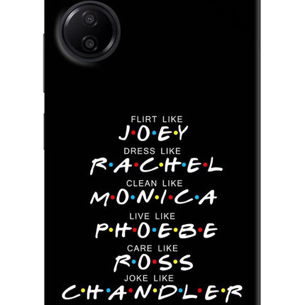 FRIENDS Character Redmi 13C 4G Hard Case Back Cover by Casekaro