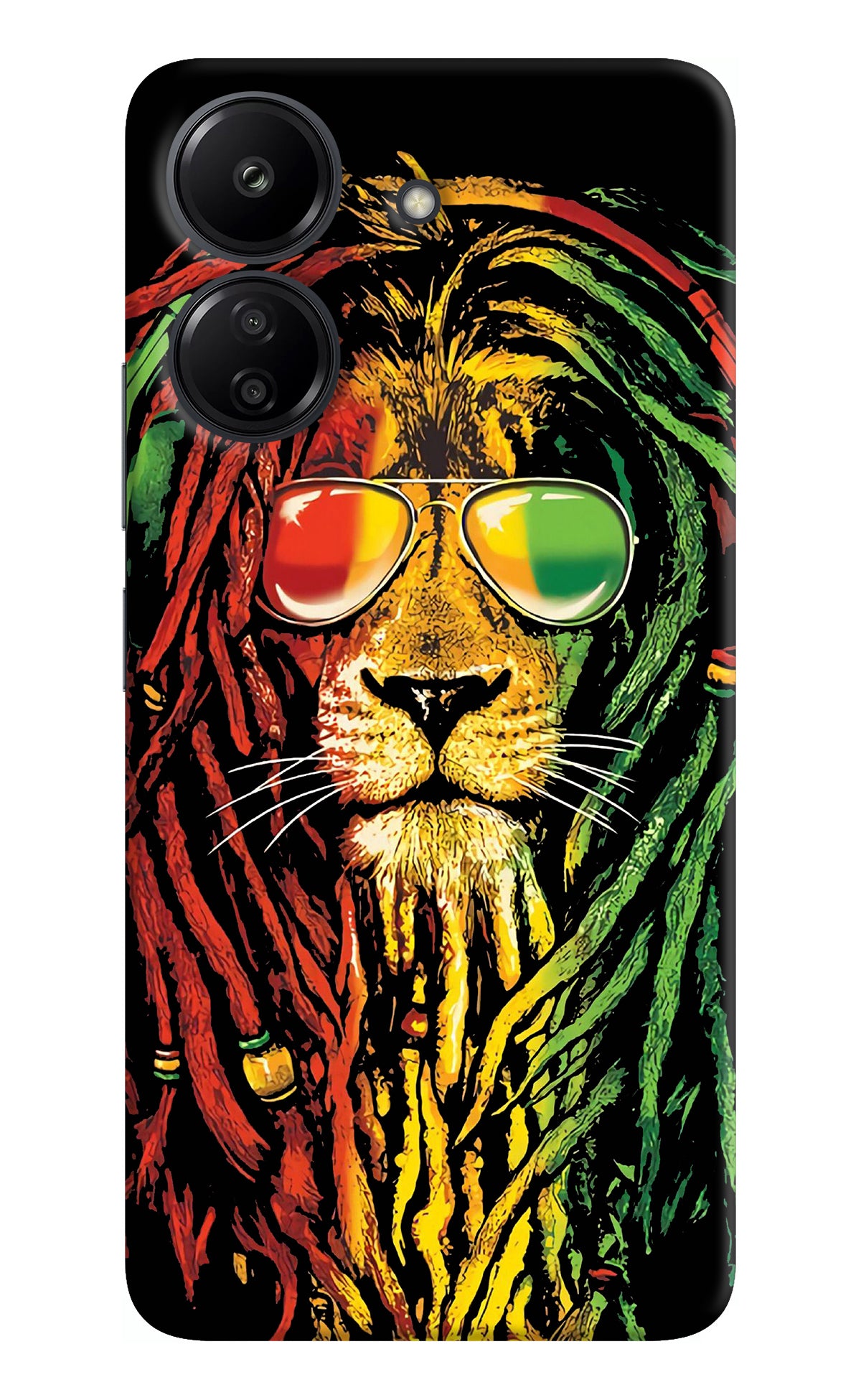 Rasta Lion Redmi 13C 4G Back Cover