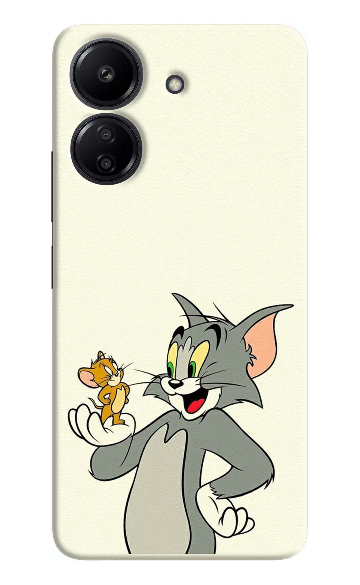 Tom & Jerry Redmi 13C 4G Hard Case Back Cover by Casekaro