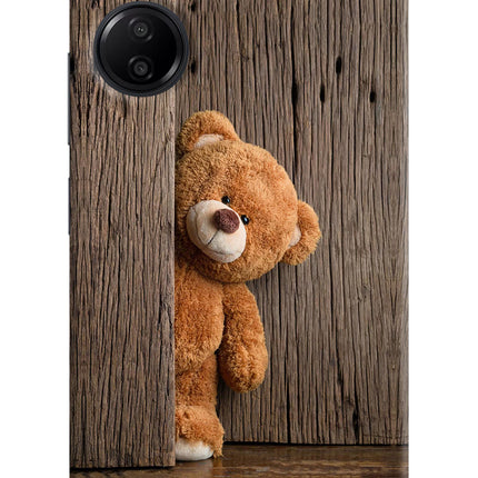 Teddy Wooden Redmi 13C 4G Hard Case Back Cover by Casekaro