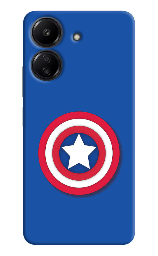 Shield Redmi 13C 4G Hard Case Back Cover by Casekaro