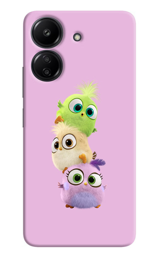Cute Little Birds Redmi 13C 4G Hard Case Back Cover by Casekaro