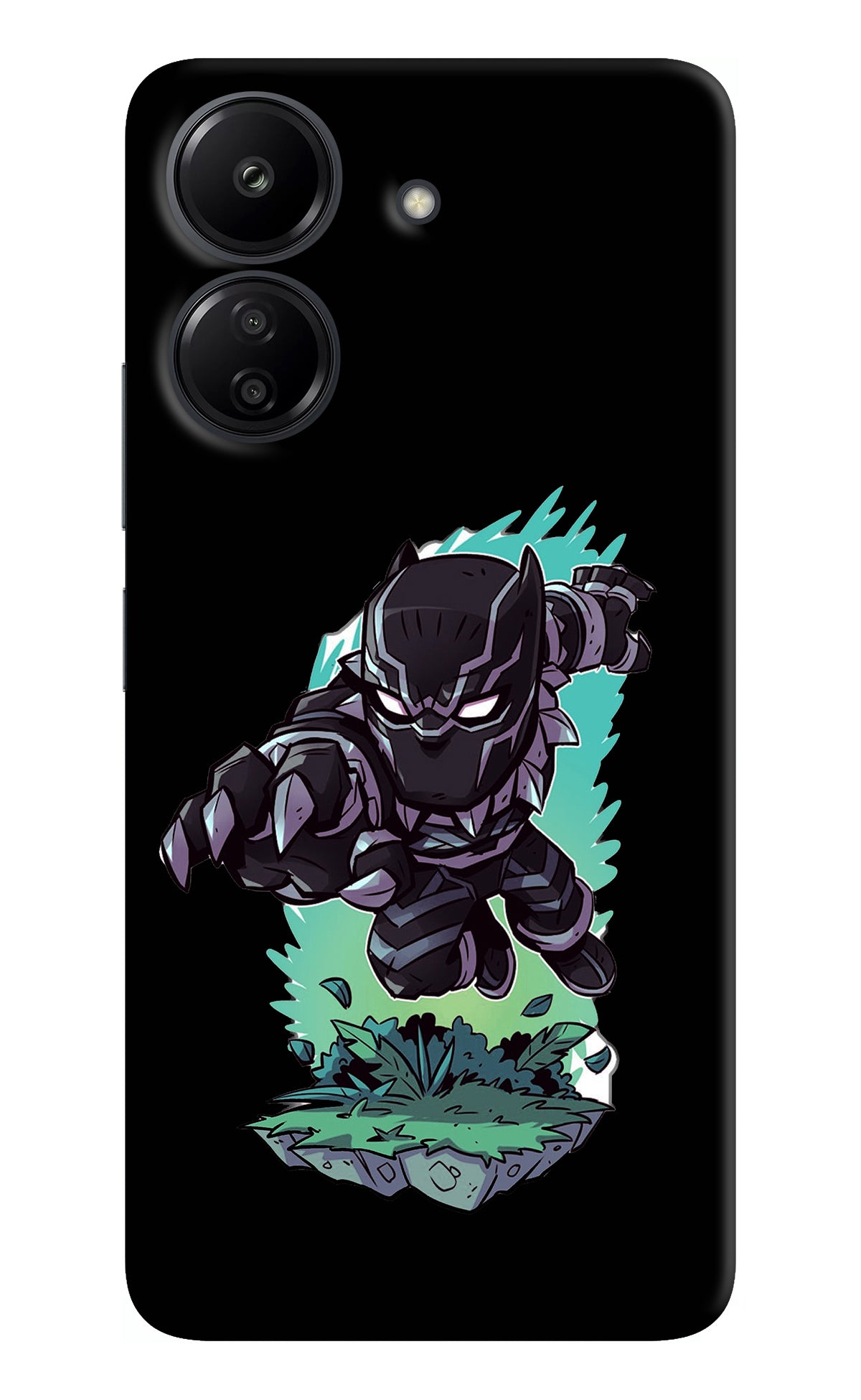 Black Panther Redmi 13C 4G Back Cover