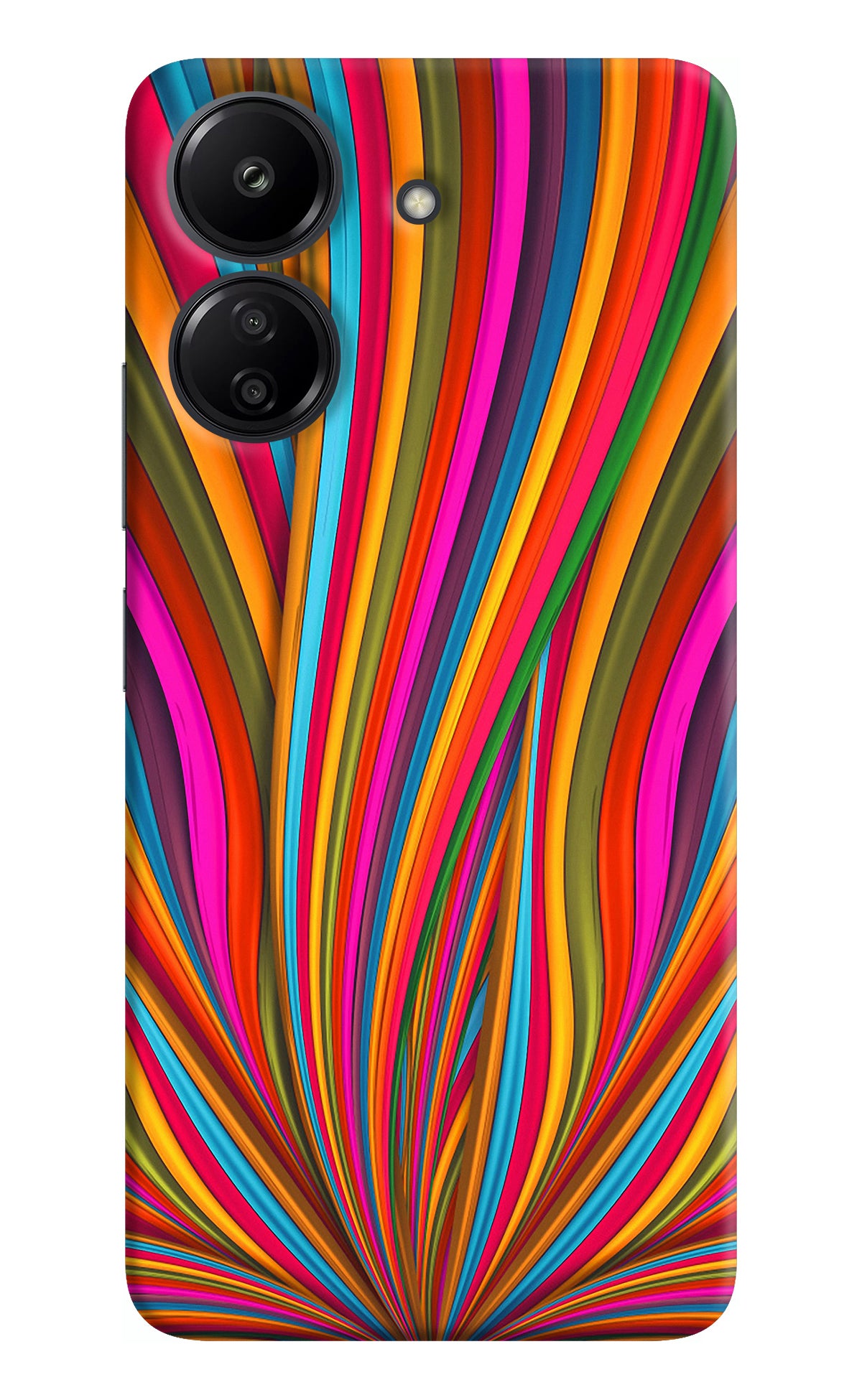 Trippy Wavy Redmi 13C 4G Back Cover