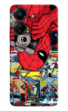 Spider Man Redmi 13C 4G Hard Case Back Cover by Casekaro