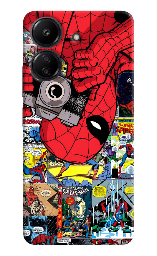 Spider Man Redmi 13C 4G Hard Case Back Cover by Casekaro