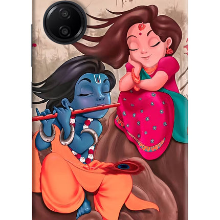 Radhe Krishna Redmi 13C 4G Hard Case Back Cover by Casekaro