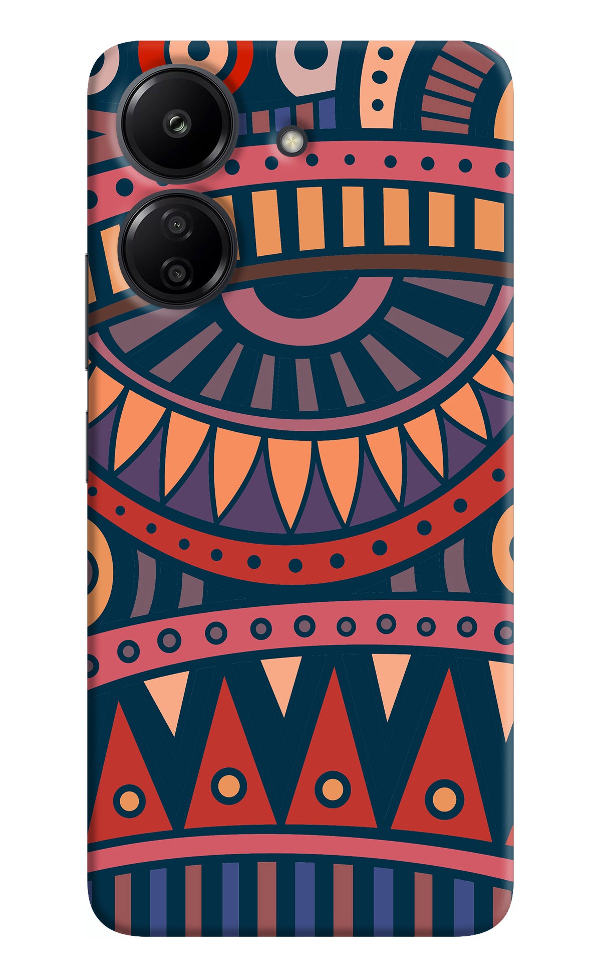 African Culture Design Redmi 13C 4G Back Cover