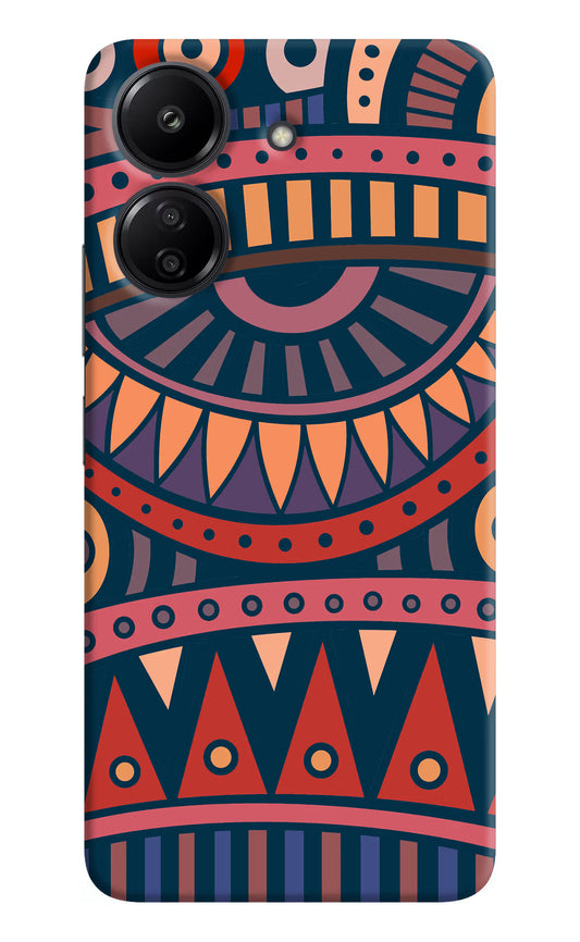 African Culture Design Redmi 13C 4G Hard Case Back Cover by Casekaro