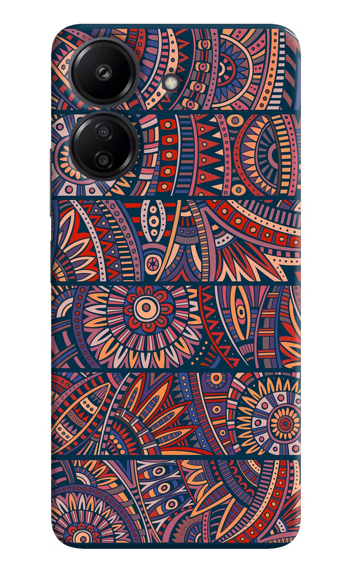 African Culture Design Redmi 13C 4G Back Cover