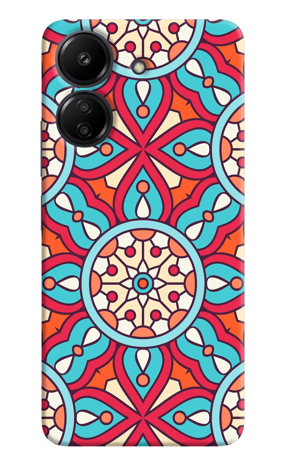 Mandala Geometric Redmi 13C 4G Back Cover