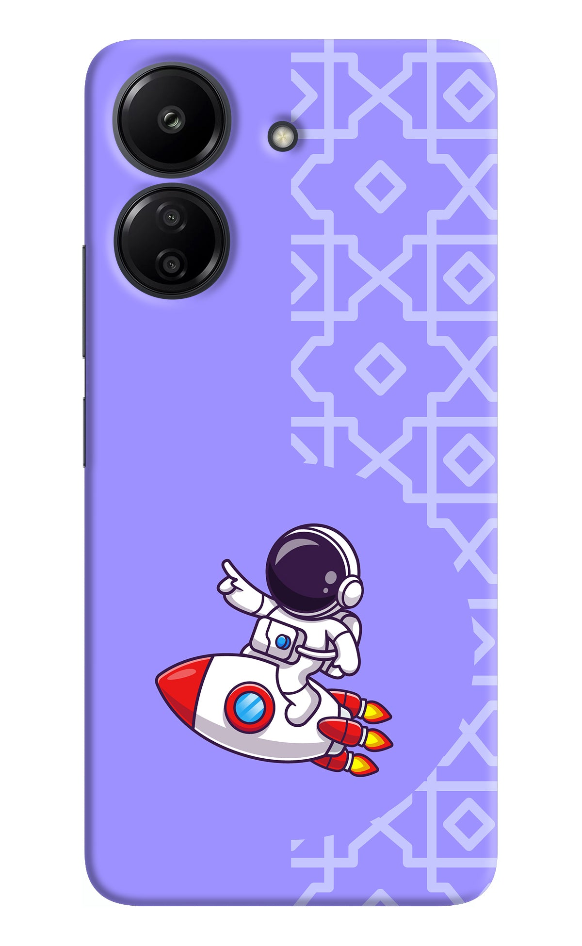 Cute Astronaut Redmi 13C 4G Back Cover