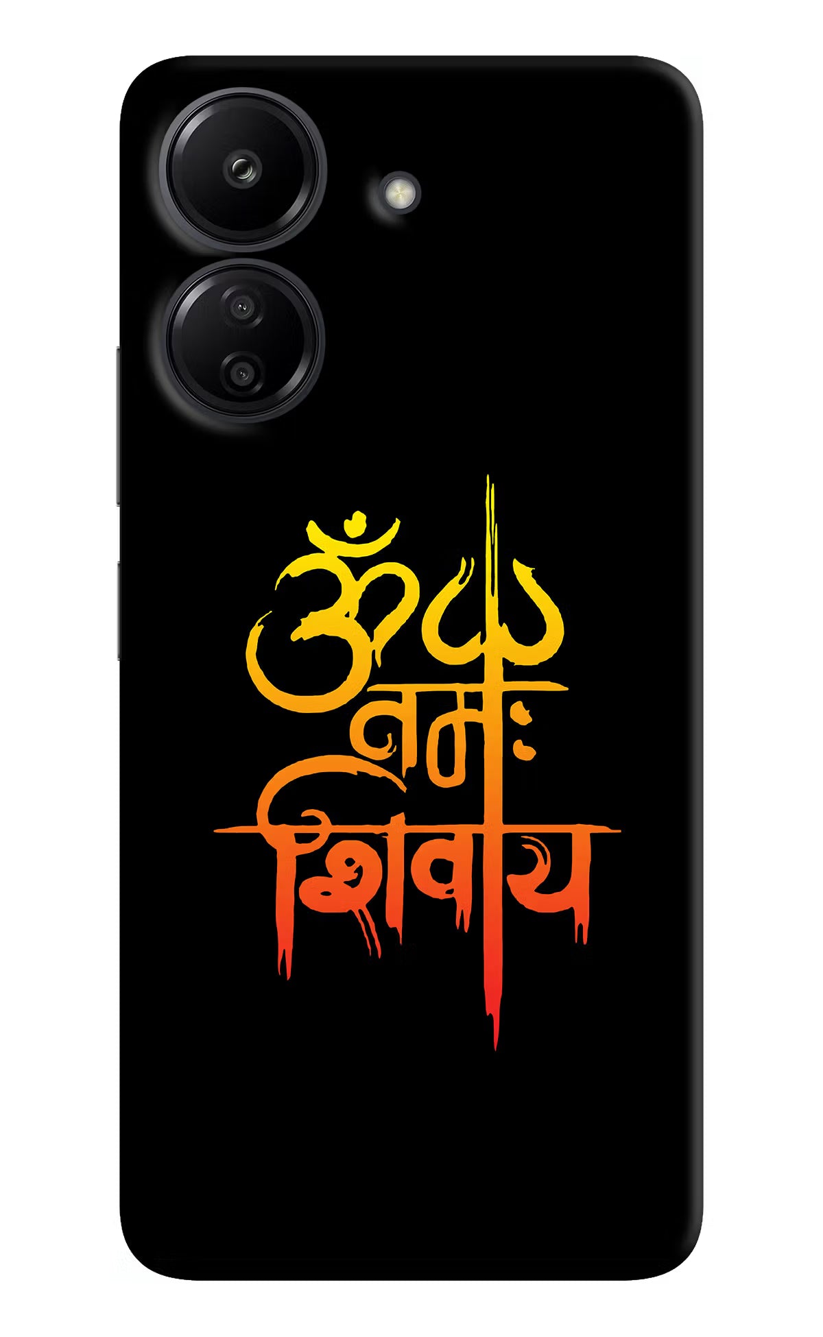 Om Namah Shivay Redmi 13C 4G Hard Case Back Cover by Casekaro