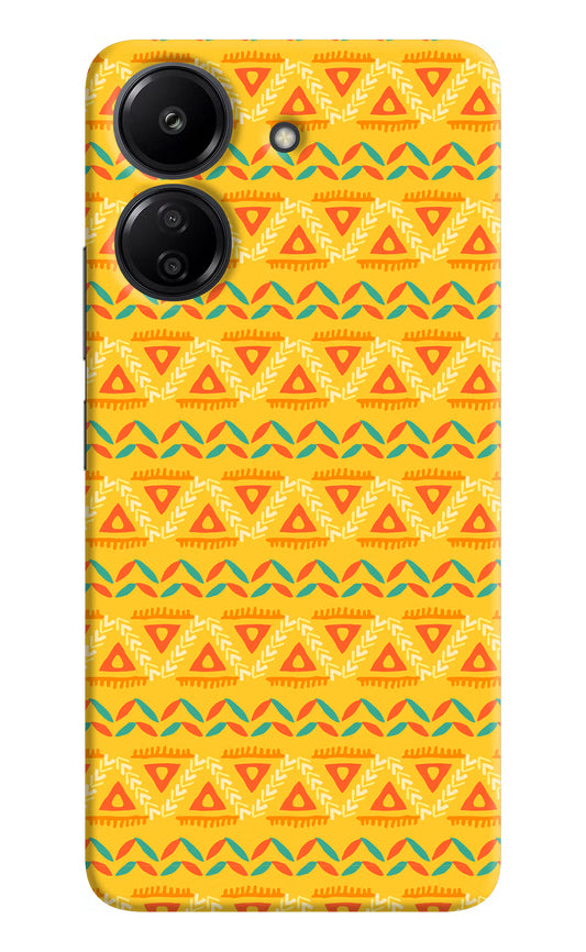 Tribal Pattern Redmi 13C 4G Hard Case Back Cover by Casekaro