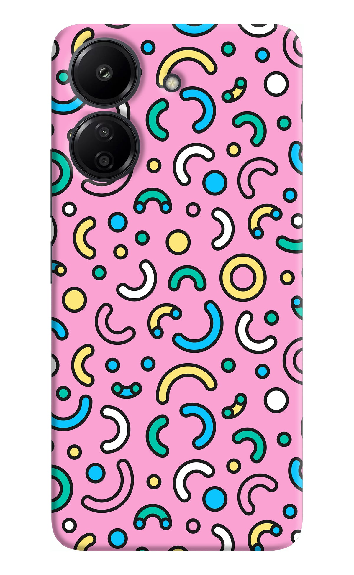 Memphis Design Redmi 13C 4G Back Cover