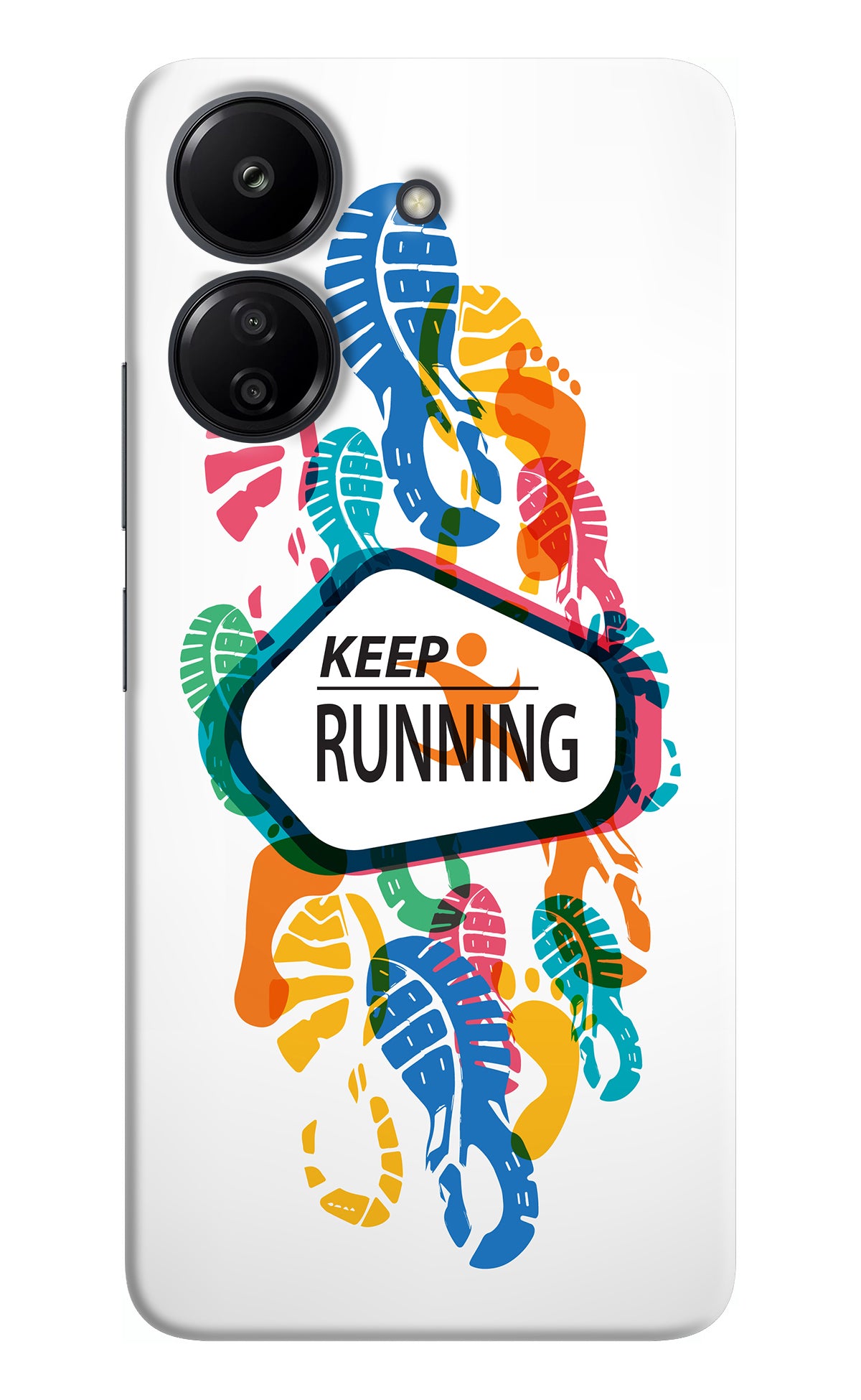 Keep Running Redmi 13C 4G Back Cover