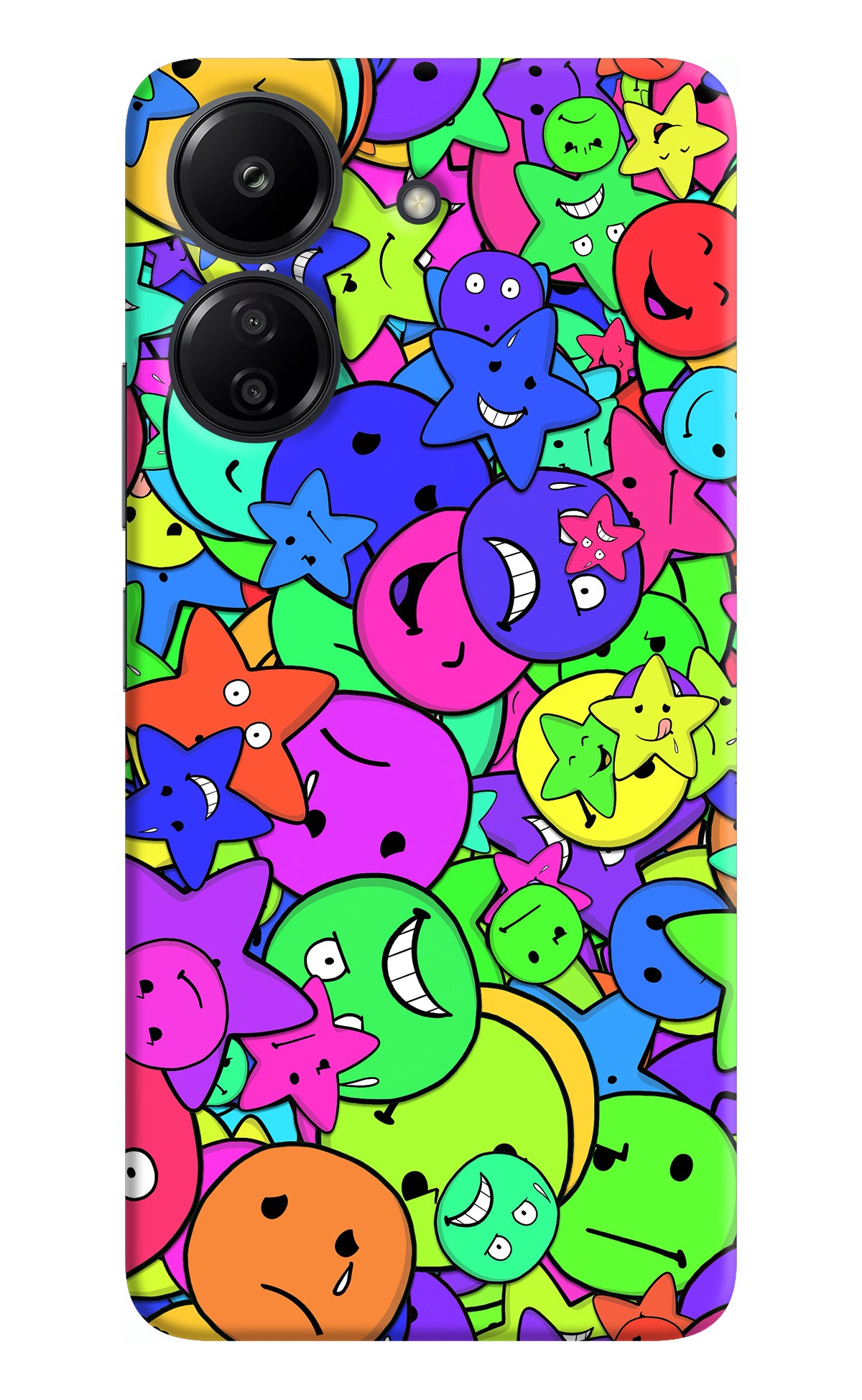 Fun Doodle Redmi 13C 4G Back Cover