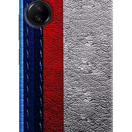 BMW Stripes Redmi 13C 4G Hard Case Back Cover by Casekaro