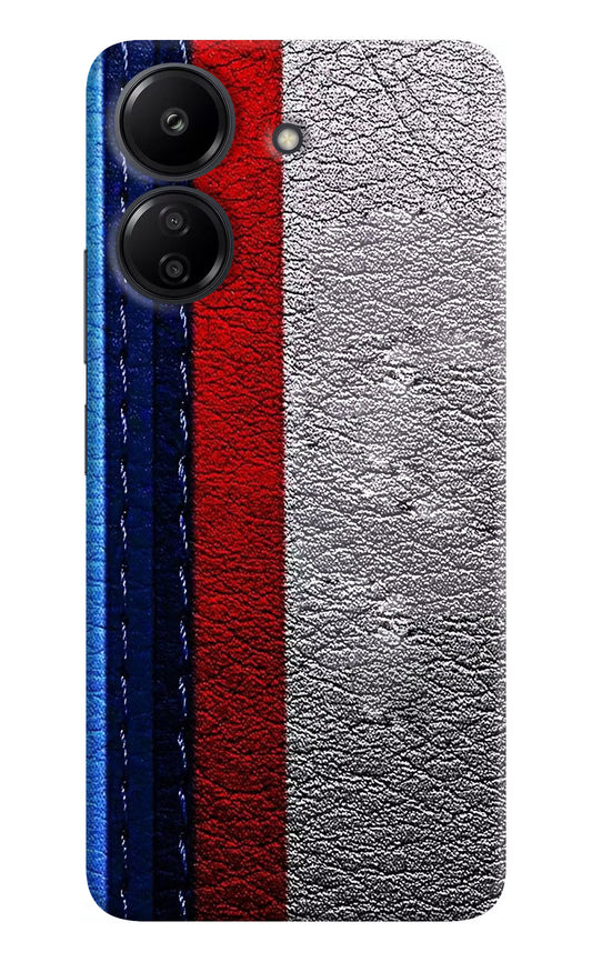 BMW Stripes Redmi 13C 4G Hard Case Back Cover by Casekaro