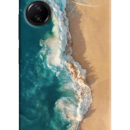 Ocean Beach Redmi 13C 4G Hard Case Back Cover by Casekaro