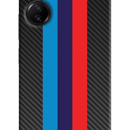 BMW Stripes Pattern Redmi 13C 4G Hard Case Back Cover by Casekaro