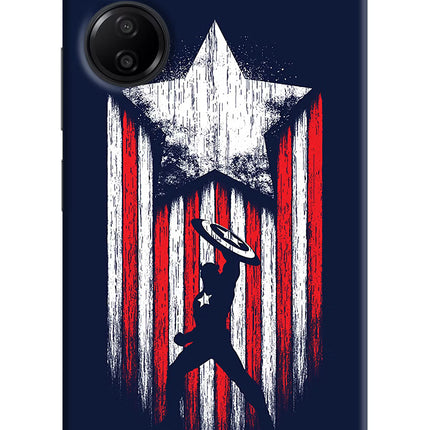 Captain America Marvel Art Redmi 13C 4G Hard Case Back Cover by Casekaro