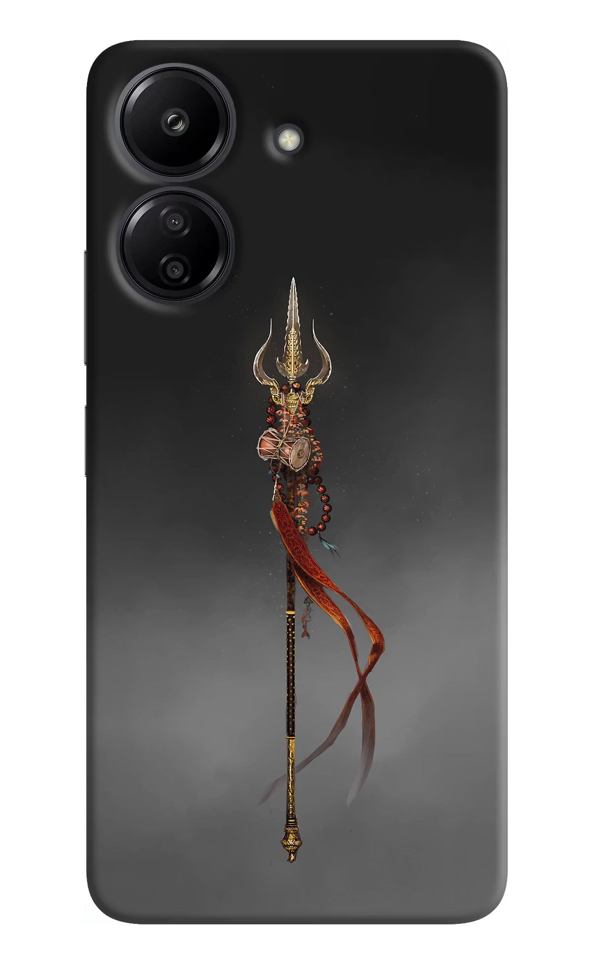 Shiv Trishul Redmi 13C 4G Hard Case Back Cover by Casekaro