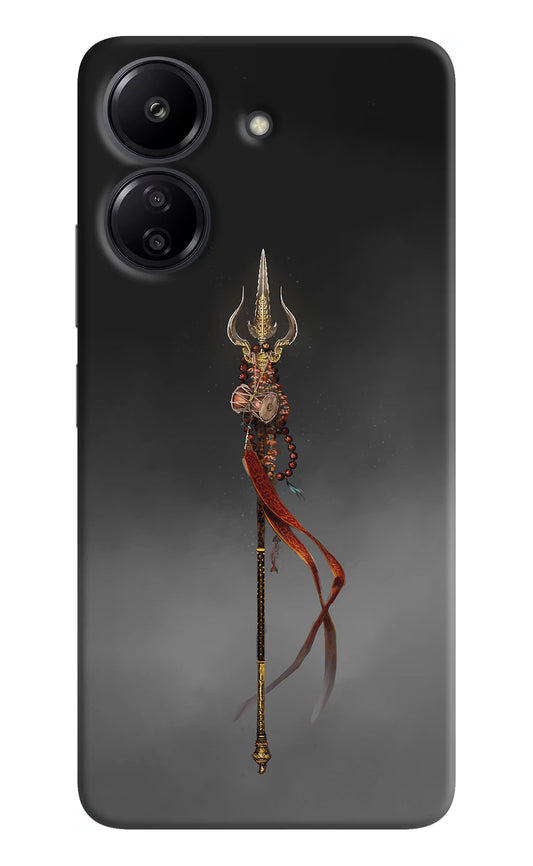 Shiv Trishul Redmi 13C 4G Hard Case Back Cover by Casekaro