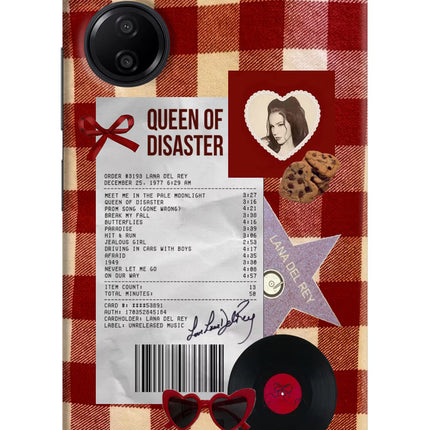 Queen of Disaster Redmi 13C 4G Hard Case Back Cover by Casekaro