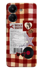 Queen of Disaster Redmi 13C 4G Hard Case Back Cover by Casekaro