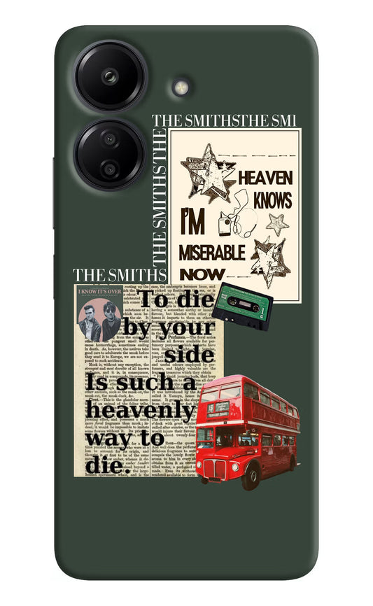 The Smiths Redmi 13C 4G Hard Case Back Cover by Casekaro