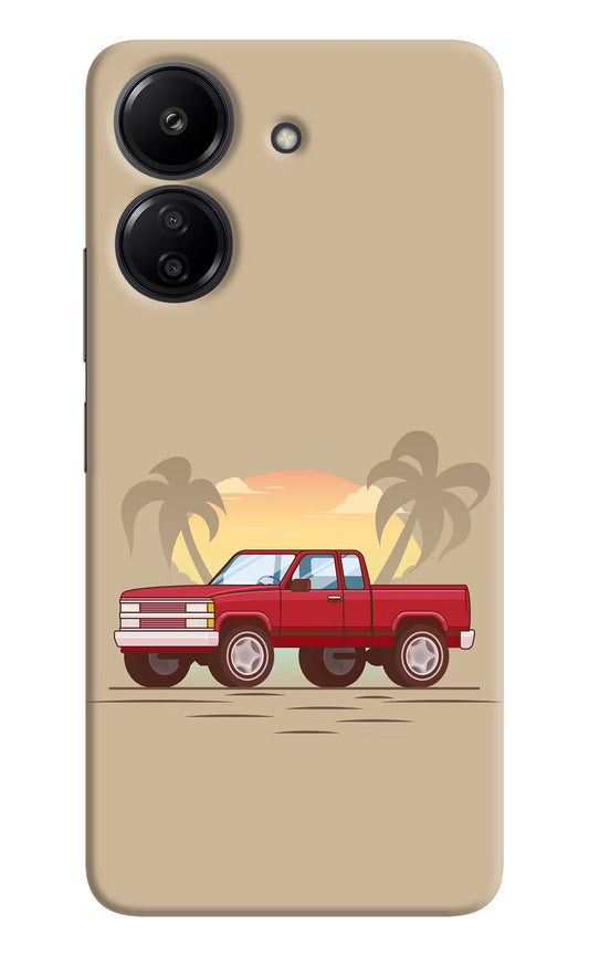 Desert Classic Drive Redmi 13C 4G Hard Case Back Cover by Casekaro