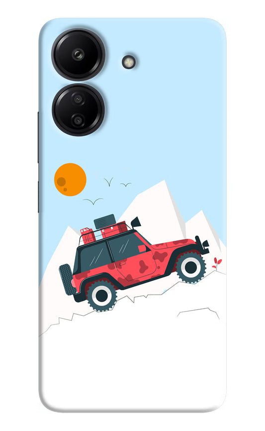 Mountain Trail Beast Redmi 13C 4G Hard Case Back Cover by Casekaro