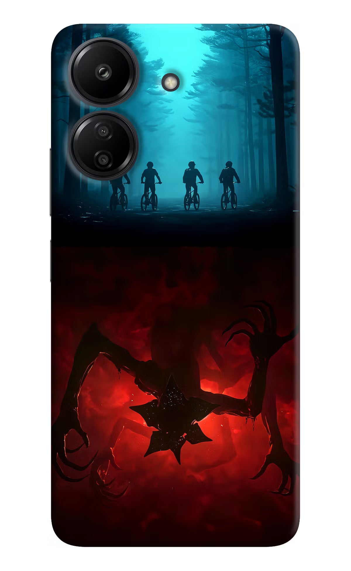 Ordinary Things Downside Up Redmi 13C 4G Hard Case Back Cover by Casekaro
