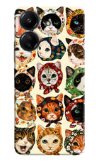 Cool Cat Redmi 13C 4G Hard Case Back Cover by Casekaro