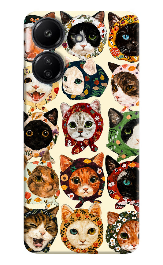 Cool Cat Redmi 13C 4G Hard Case Back Cover by Casekaro